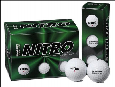Nitro golf balls.